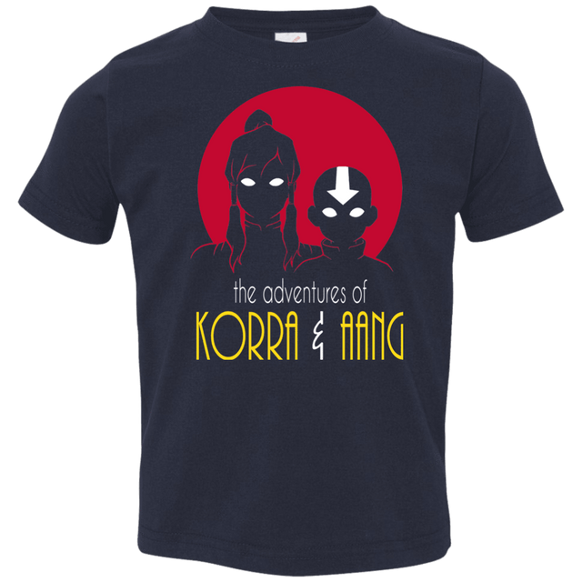 T-Shirts Navy / 2T Adventures of Korra & Aang Toddler Premium T-Shirt