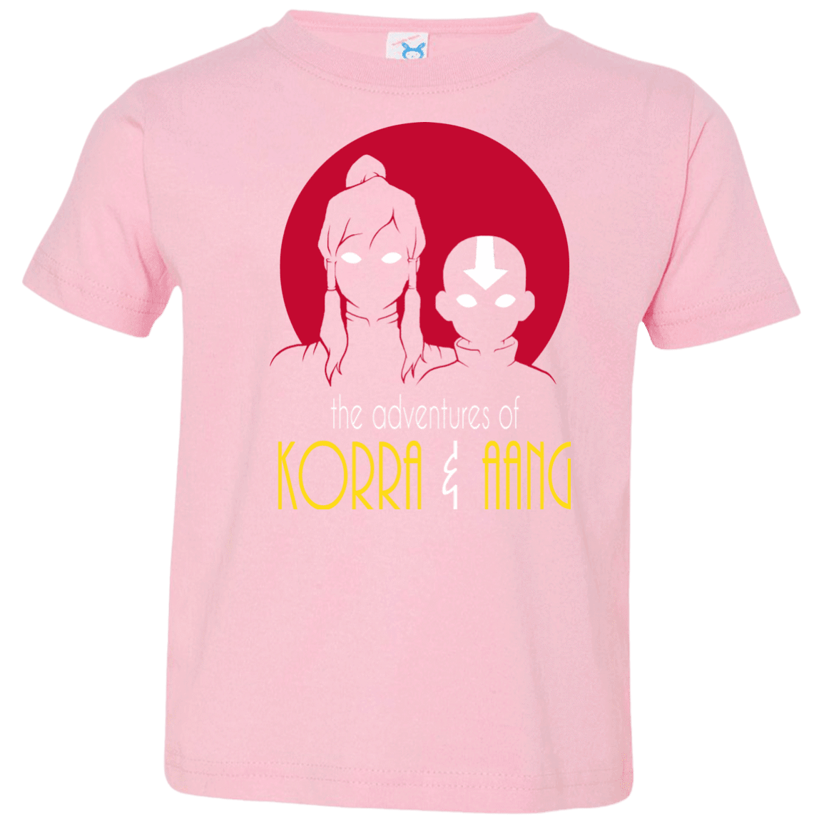 T-Shirts Pink / 2T Adventures of Korra & Aang Toddler Premium T-Shirt