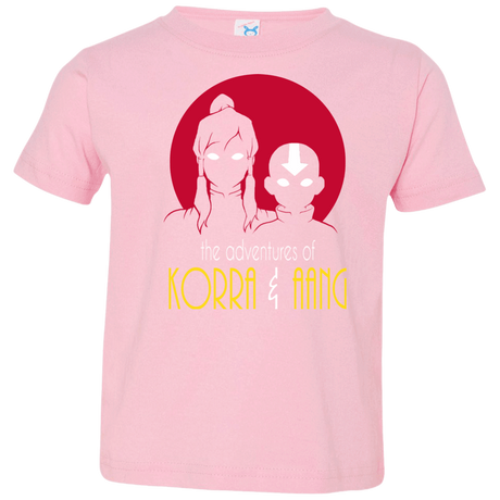 T-Shirts Pink / 2T Adventures of Korra & Aang Toddler Premium T-Shirt