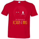 T-Shirts Red / 2T Adventures of Korra & Aang Toddler Premium T-Shirt