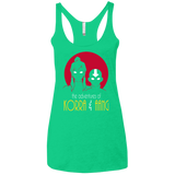 T-Shirts Envy / X-Small Adventures of Korra & Aang Women's Triblend Racerback Tank