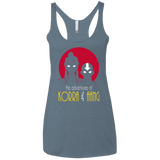 T-Shirts Indigo / X-Small Adventures of Korra & Aang Women's Triblend Racerback Tank