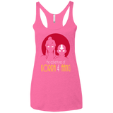 T-Shirts Vintage Pink / X-Small Adventures of Korra & Aang Women's Triblend Racerback Tank