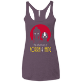 T-Shirts Vintage Purple / X-Small Adventures of Korra & Aang Women's Triblend Racerback Tank
