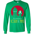 T-Shirts Irish Green / YS Adventures of Korra & Aang Youth Long Sleeve T-Shirt