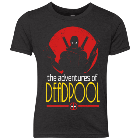 T-Shirts Vintage Black / YXS Adventures of Merc Youth Triblend T-Shirt