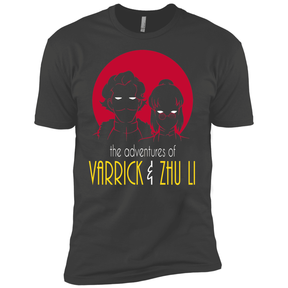 T-Shirts Heavy Metal / YXS Adventures of Varrick & Zhu Li Boys Premium T-Shirt