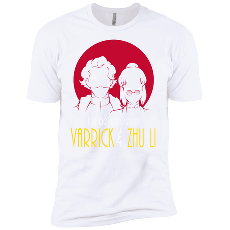 T-Shirts White / YXS Adventures of Varrick & Zhu Li Boys Premium T-Shirt