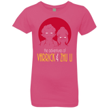 T-Shirts Hot Pink / YXS Adventures of Varrick & Zhu Li Girls Premium T-Shirt