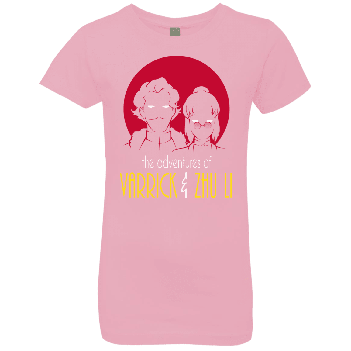 T-Shirts Light Pink / YXS Adventures of Varrick & Zhu Li Girls Premium T-Shirt