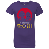 T-Shirts Purple Rush / YXS Adventures of Varrick & Zhu Li Girls Premium T-Shirt