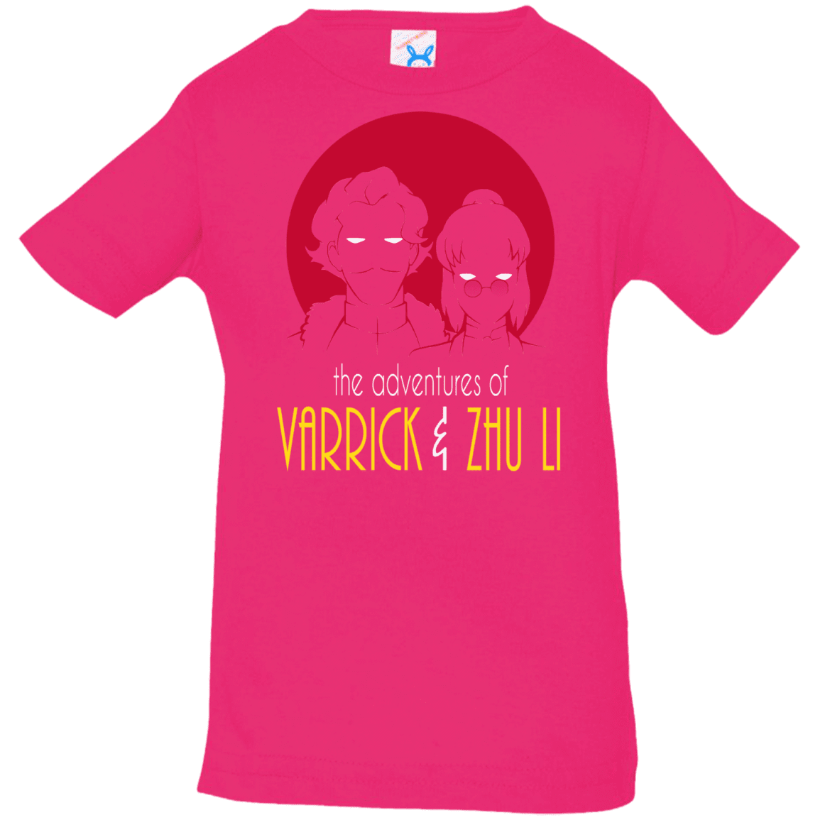 T-Shirts Hot Pink / 6 Months Adventures of Varrick & Zhu Li Infant Premium T-Shirt