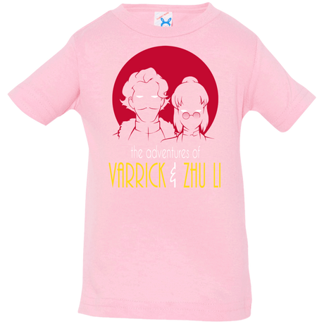 T-Shirts Pink / 6 Months Adventures of Varrick & Zhu Li Infant Premium T-Shirt