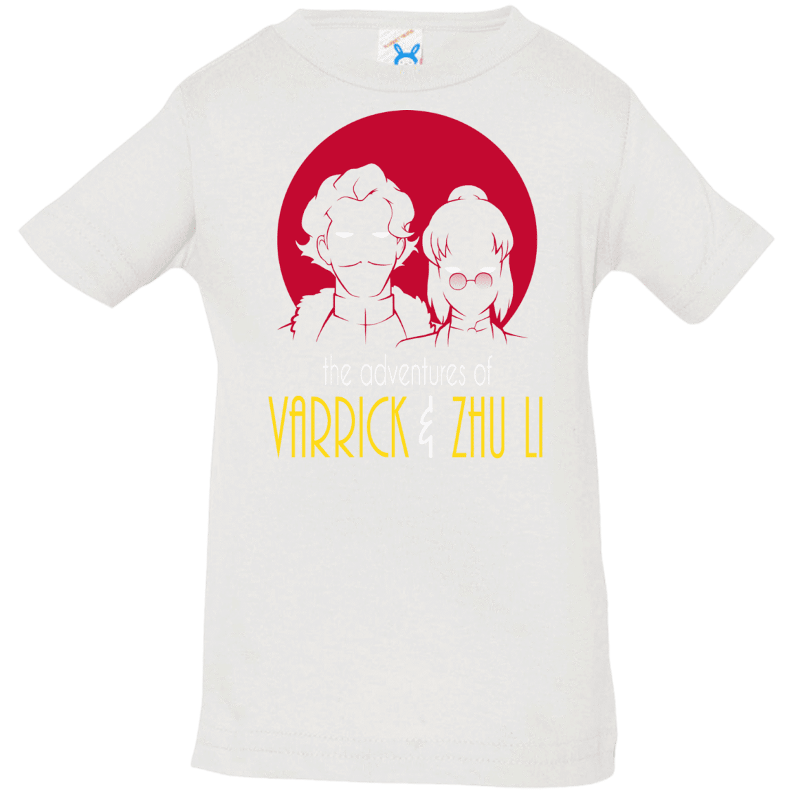 T-Shirts White / 6 Months Adventures of Varrick & Zhu Li Infant Premium T-Shirt