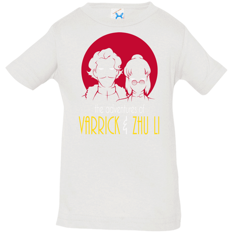 T-Shirts White / 6 Months Adventures of Varrick & Zhu Li Infant Premium T-Shirt