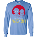 T-Shirts Carolina Blue / S Adventures of Varrick & Zhu Li Men's Long Sleeve T-Shirt