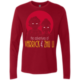 T-Shirts Cardinal / S Adventures of Varrick & Zhu Li Men's Premium Long Sleeve