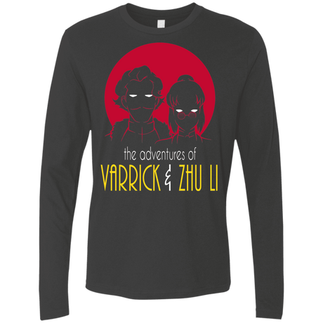 T-Shirts Heavy Metal / S Adventures of Varrick & Zhu Li Men's Premium Long Sleeve