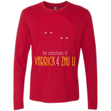 T-Shirts Red / S Adventures of Varrick & Zhu Li Men's Premium Long Sleeve