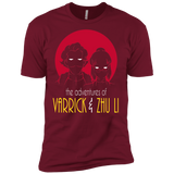 T-Shirts Cardinal / X-Small Adventures of Varrick & Zhu Li Men's Premium T-Shirt
