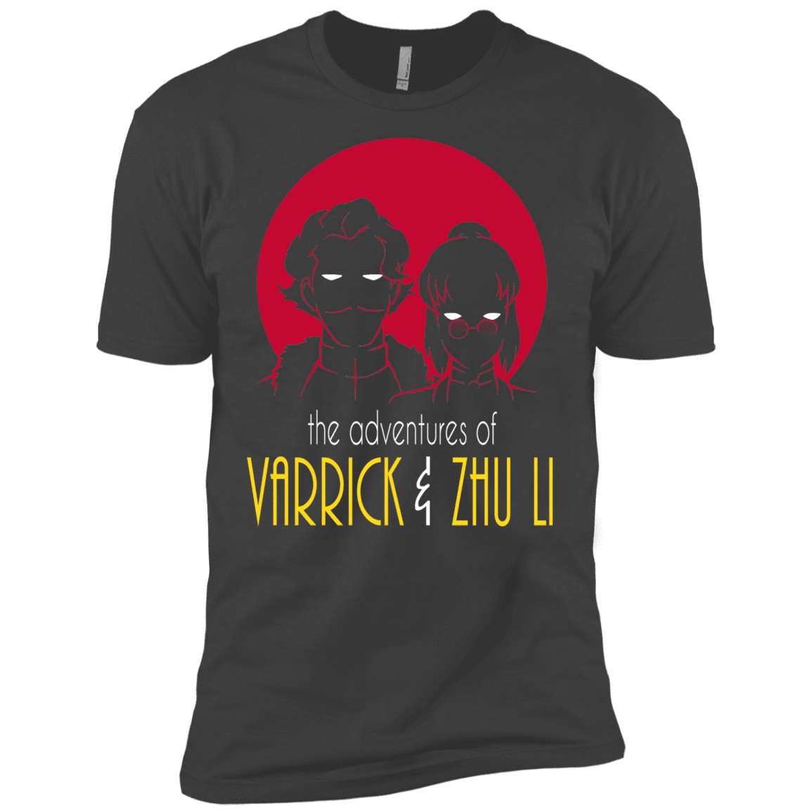 T-Shirts Heavy Metal / X-Small Adventures of Varrick & Zhu Li Men's Premium T-Shirt