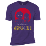 T-Shirts Purple Rush/ / X-Small Adventures of Varrick & Zhu Li Men's Premium T-Shirt