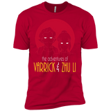T-Shirts Red / X-Small Adventures of Varrick & Zhu Li Men's Premium T-Shirt