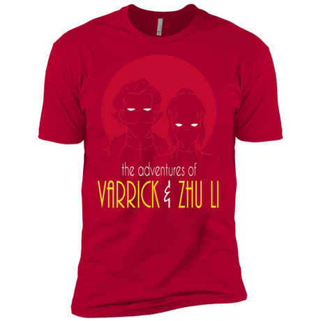 T-Shirts Red / X-Small Adventures of Varrick & Zhu Li Men's Premium T-Shirt