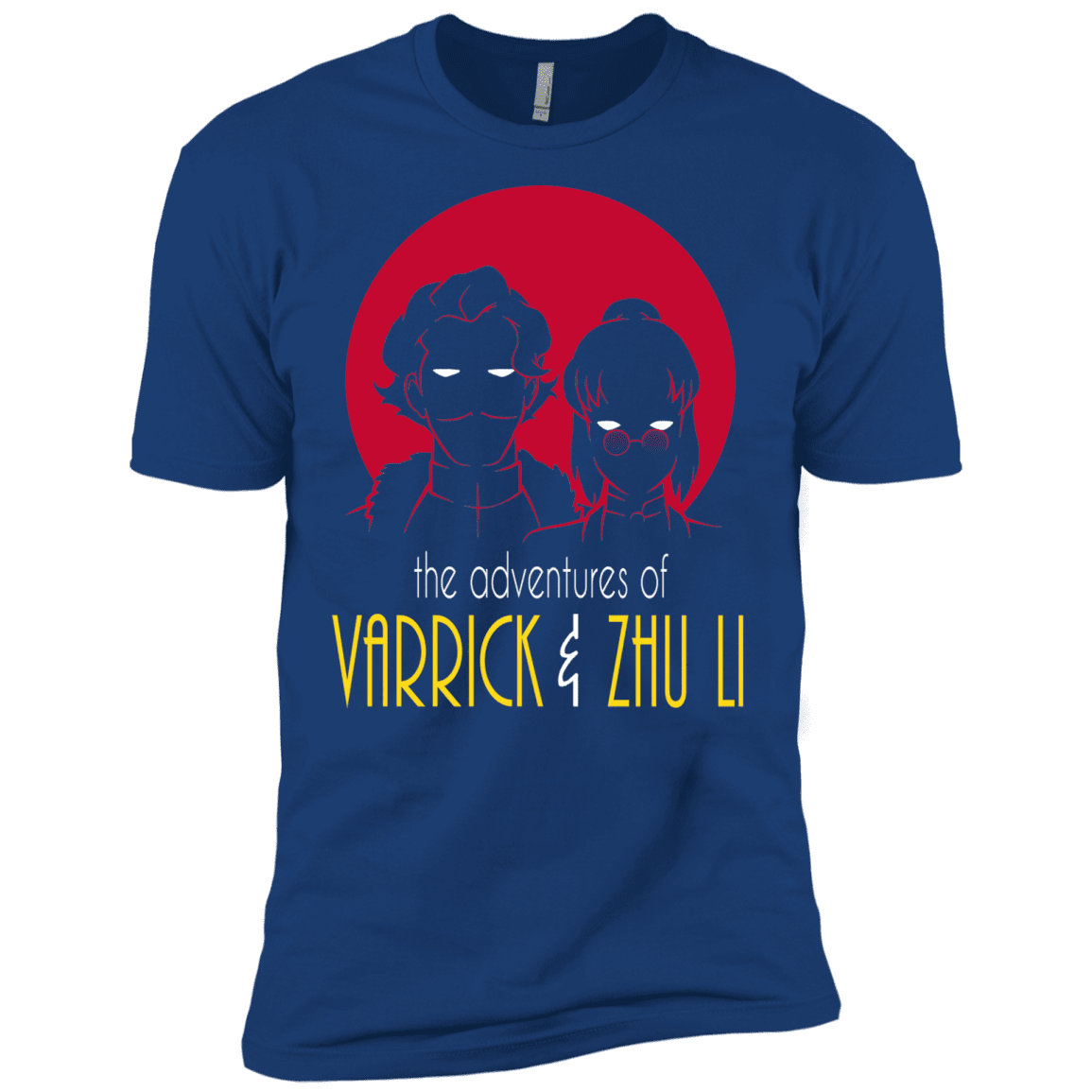 T-Shirts Royal / X-Small Adventures of Varrick & Zhu Li Men's Premium T-Shirt