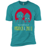 T-Shirts Tahiti Blue / X-Small Adventures of Varrick & Zhu Li Men's Premium T-Shirt