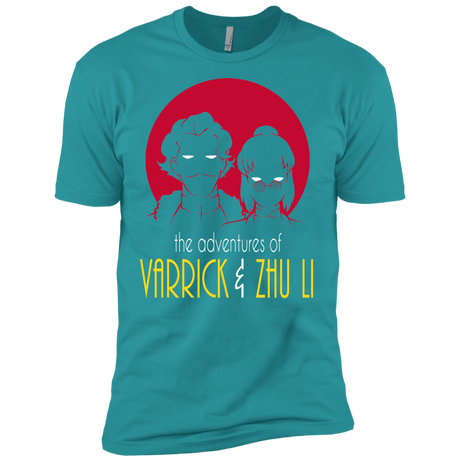 T-Shirts Tahiti Blue / X-Small Adventures of Varrick & Zhu Li Men's Premium T-Shirt