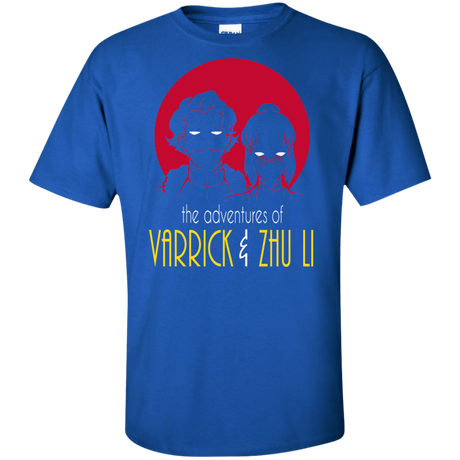 T-Shirts Royal / XLT Adventures of Varrick & Zhu Li Tall T-Shirt