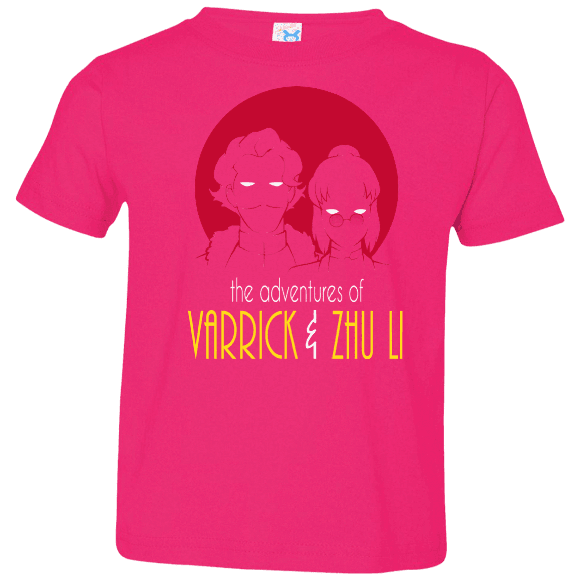 T-Shirts Hot Pink / 2T Adventures of Varrick & Zhu Li Toddler Premium T-Shirt