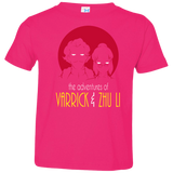 T-Shirts Hot Pink / 2T Adventures of Varrick & Zhu Li Toddler Premium T-Shirt