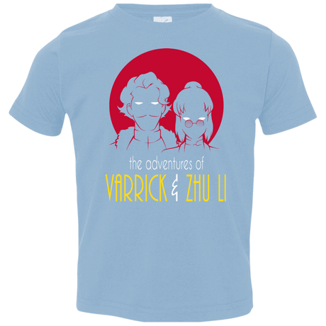 T-Shirts Light Blue / 2T Adventures of Varrick & Zhu Li Toddler Premium T-Shirt