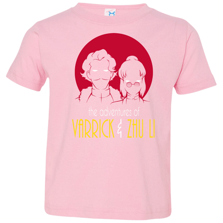 T-Shirts Pink / 2T Adventures of Varrick & Zhu Li Toddler Premium T-Shirt