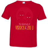 T-Shirts Red / 2T Adventures of Varrick & Zhu Li Toddler Premium T-Shirt