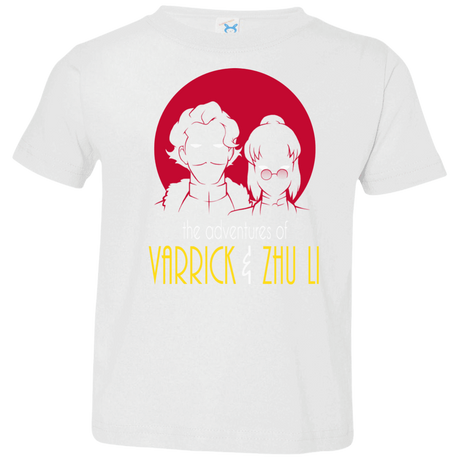 T-Shirts White / 2T Adventures of Varrick & Zhu Li Toddler Premium T-Shirt