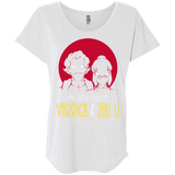 T-Shirts Heather White / X-Small Adventures of Varrick & Zhu Li Triblend Dolman Sleeve