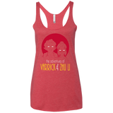 T-Shirts Vintage Red / X-Small Adventures of Varrick & Zhu Li Women's Triblend Racerback Tank