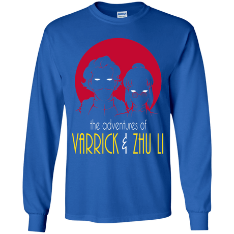 T-Shirts Royal / YS Adventures of Varrick & Zhu Li Youth Long Sleeve T-Shirt