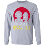T-Shirts Sport Grey / YS Adventures of Varrick & Zhu Li Youth Long Sleeve T-Shirt