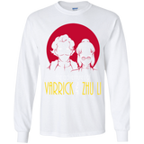 T-Shirts White / YS Adventures of Varrick & Zhu Li Youth Long Sleeve T-Shirt