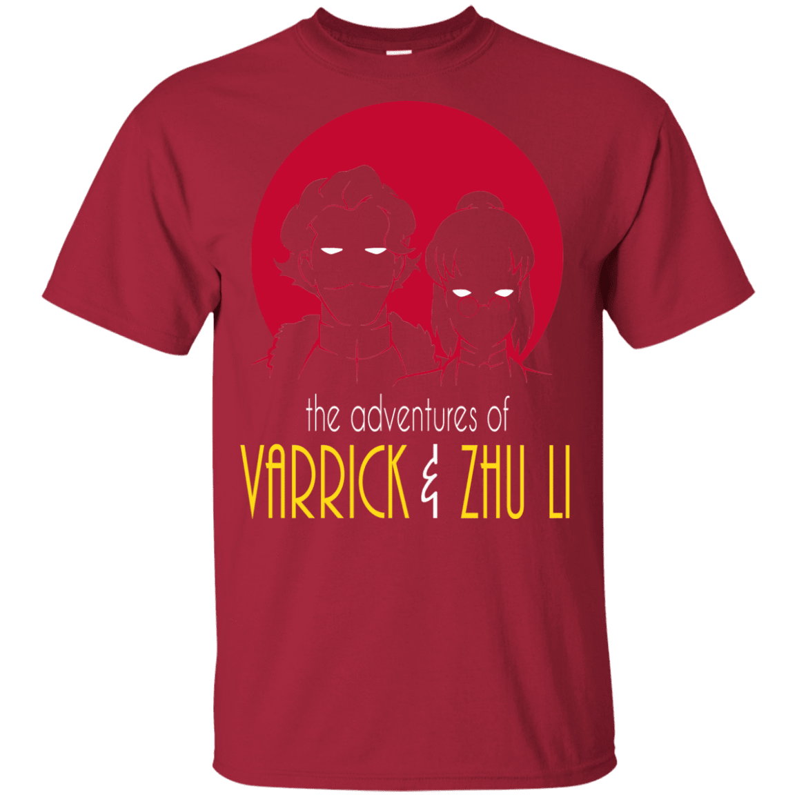 T-Shirts Cardinal / YXS Adventures of Varrick & Zhu Li Youth T-Shirt