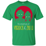 T-Shirts Irish Green / YXS Adventures of Varrick & Zhu Li Youth T-Shirt