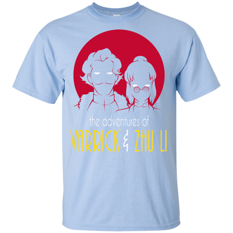 T-Shirts Light Blue / YXS Adventures of Varrick & Zhu Li Youth T-Shirt