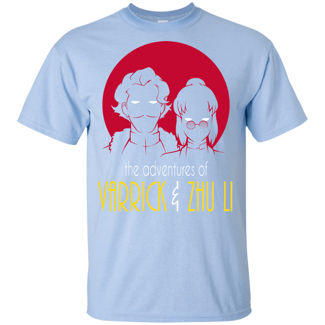 T-Shirts Light Blue / YXS Adventures of Varrick & Zhu Li Youth T-Shirt