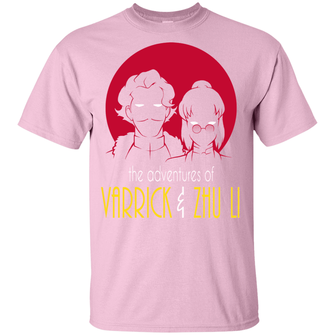 T-Shirts Light Pink / YXS Adventures of Varrick & Zhu Li Youth T-Shirt