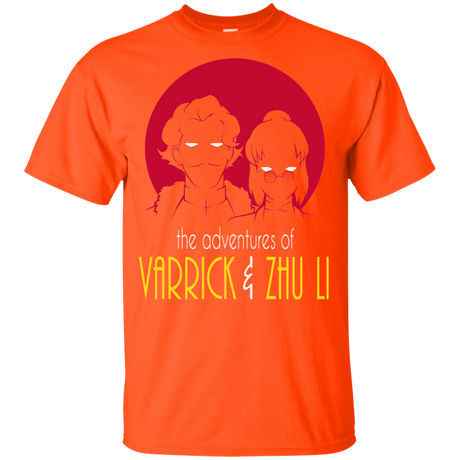 T-Shirts Orange / YXS Adventures of Varrick & Zhu Li Youth T-Shirt