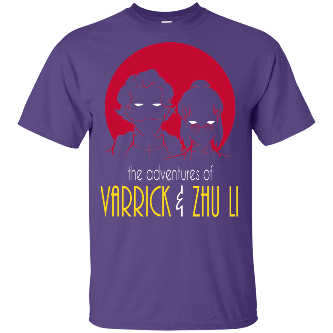 T-Shirts Purple / YXS Adventures of Varrick & Zhu Li Youth T-Shirt